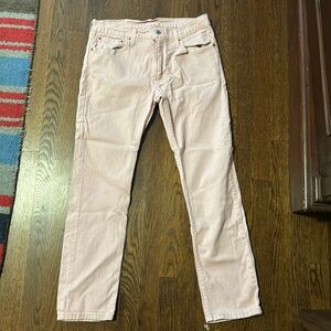 Light Pink Denim Levi Jeans 32x30